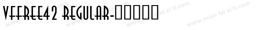 VfFree42 Regular字体转换